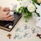 Mothers Day Gift for Women Bulk Keychain Bible Verse Religious Keychain Scripture Inspirational Gift for Church Member(20 Pcs,Blue White Watercolor)